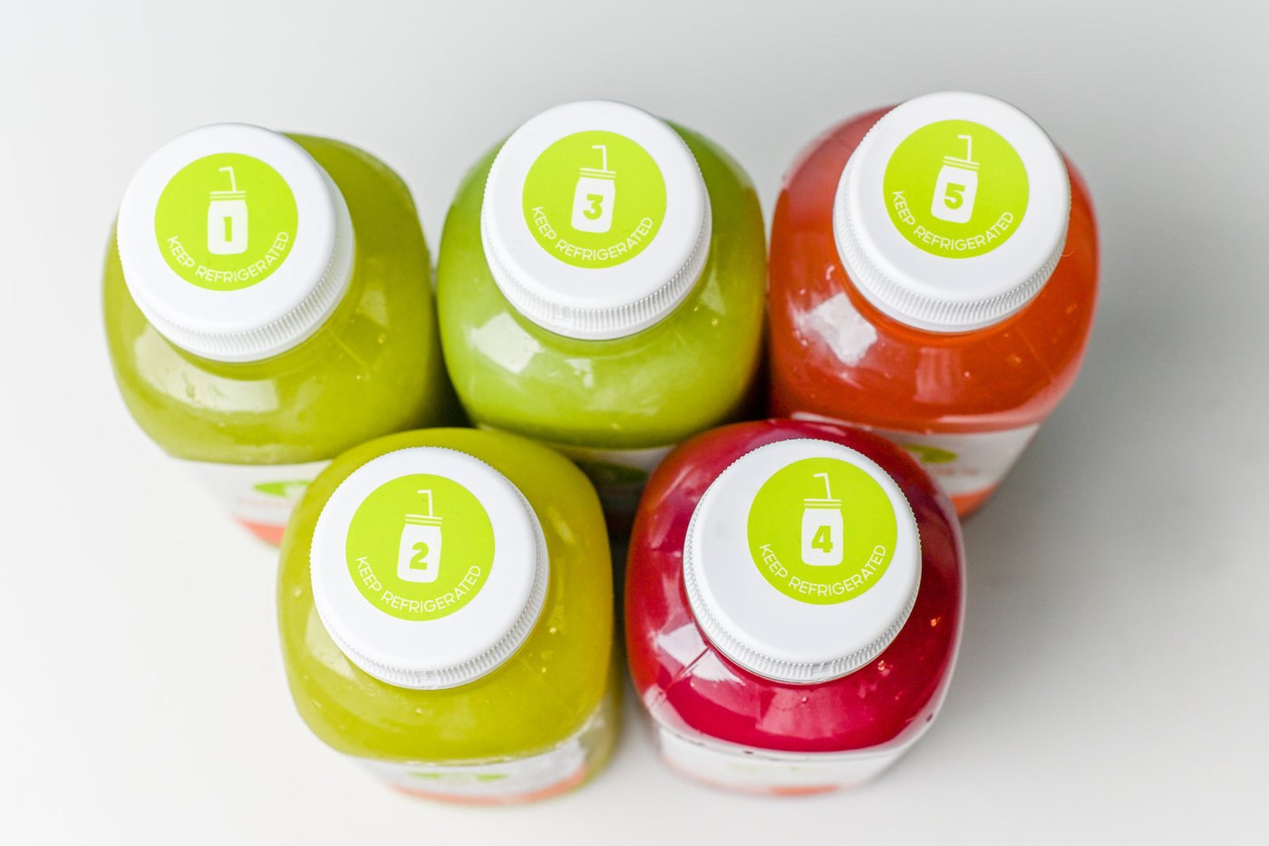The juice counter at Andrea's Healthy Kitchen